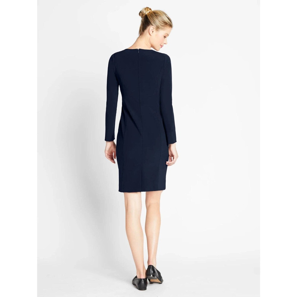 Of Mercer Womens Size 12 Navy Morgan Dress Stretch Business Career - Picture 7 of 7
